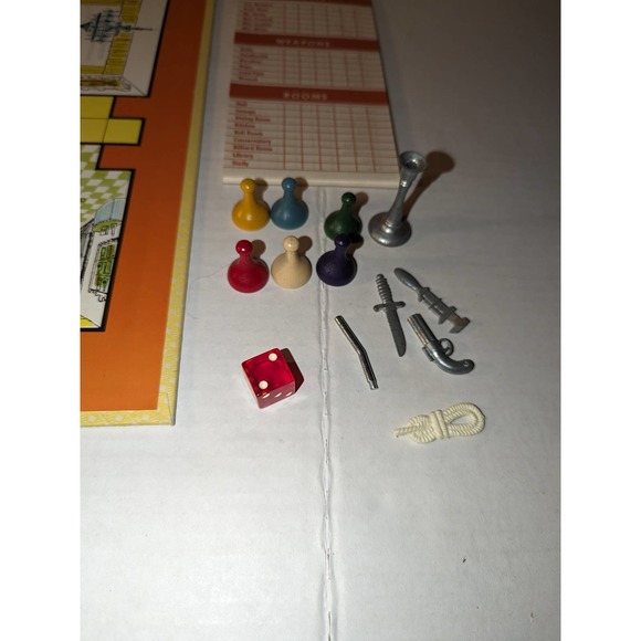 Vintage 1963 Original CLUE Detective Board Game Parker Brothers Complete - Picture 2 of 15